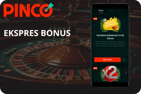 Pinco kazinoda bonus kod