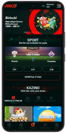 Pinco UZ Casino Main