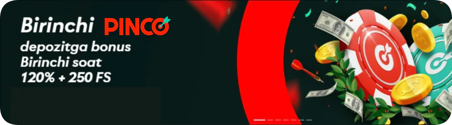 Pinco UZ Welcome Bonus