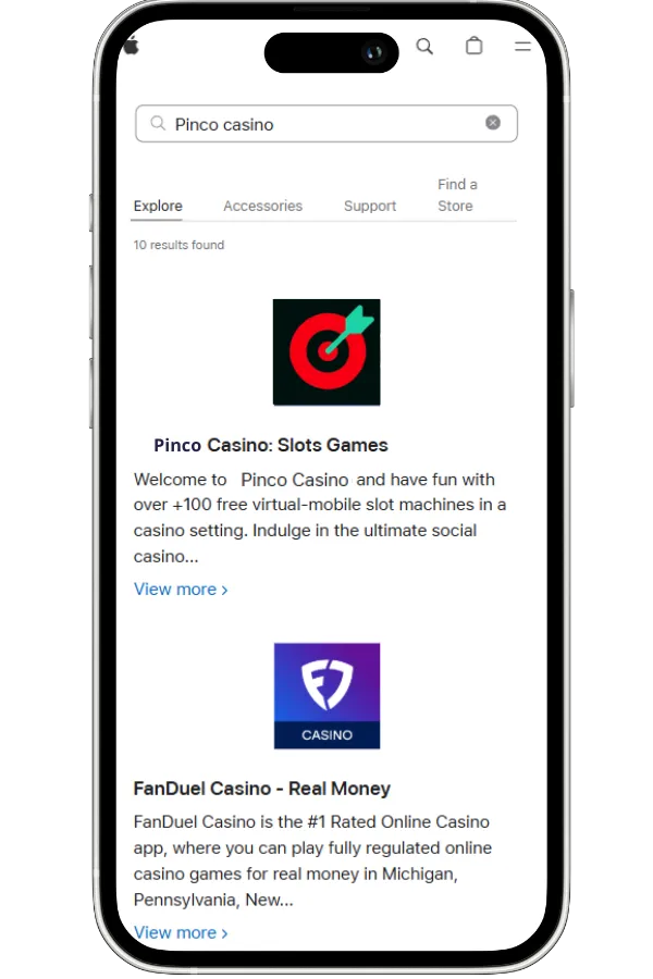 App Store'a yönlendirme