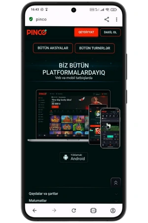 pinco apk yükləyin