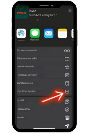 Pinco app proqram iphone versiyasi