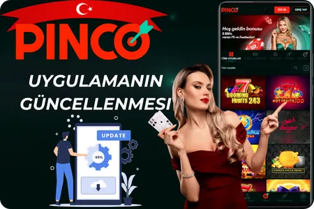 Uygulamanın güncellenmesi Pinco