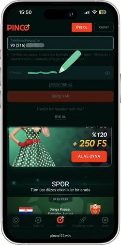 Hesap şifrenizi belirtilen alana girin