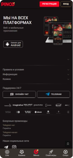 Pinco Casino APK