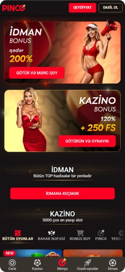 Pinco kazino online
